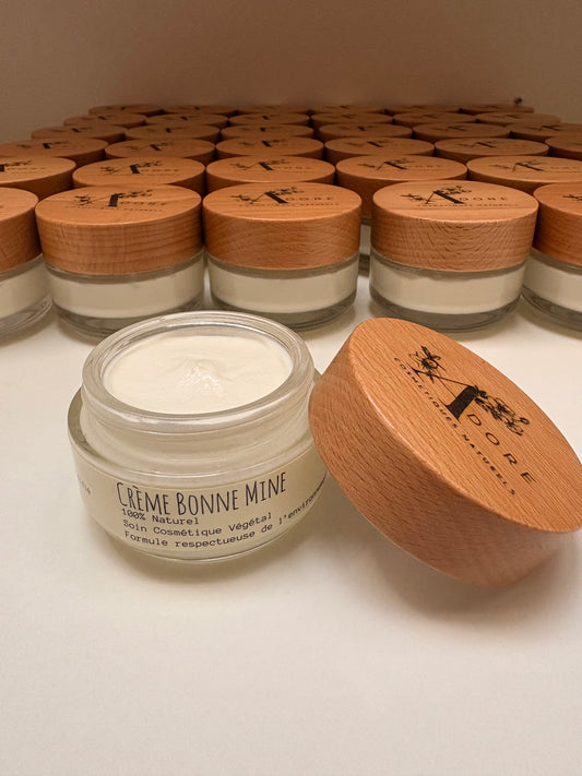 Crème Bonne Mine 100% Naturel- Éclat & Vitalité