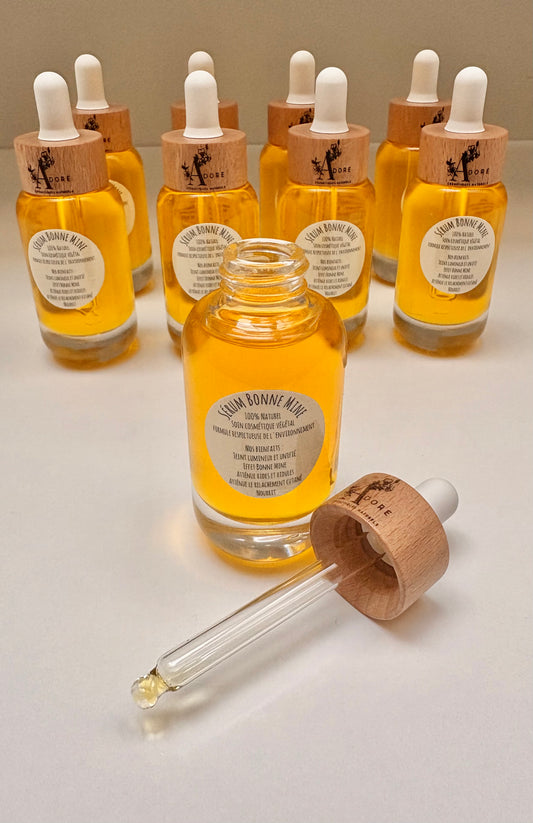 Sérum Bonne Mine 100% Naturel Vitalité & Éclat