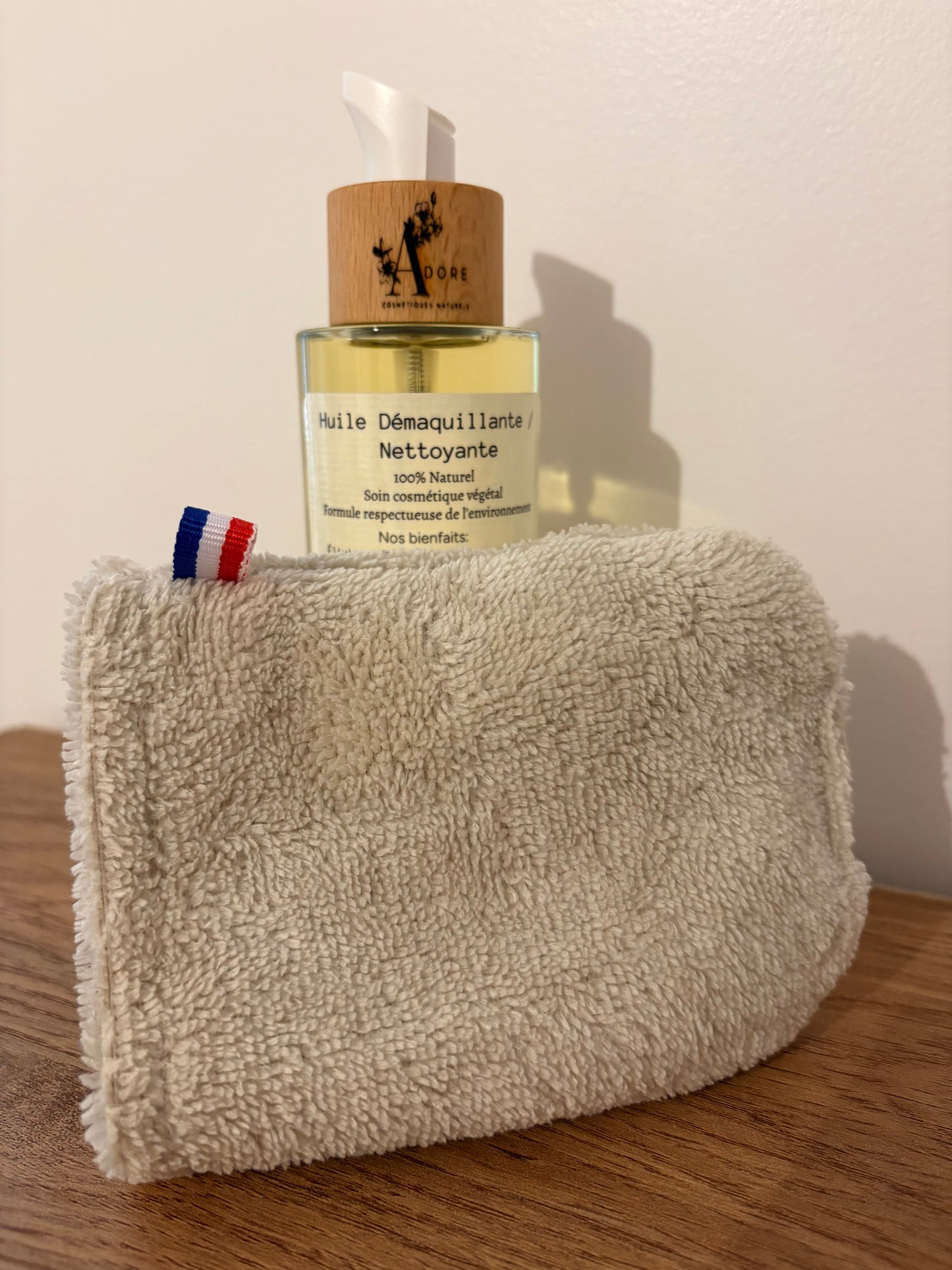 Huile Démaquillante / Nettoyante 100% Naturel - Nettoie, Nourrit & Apaise