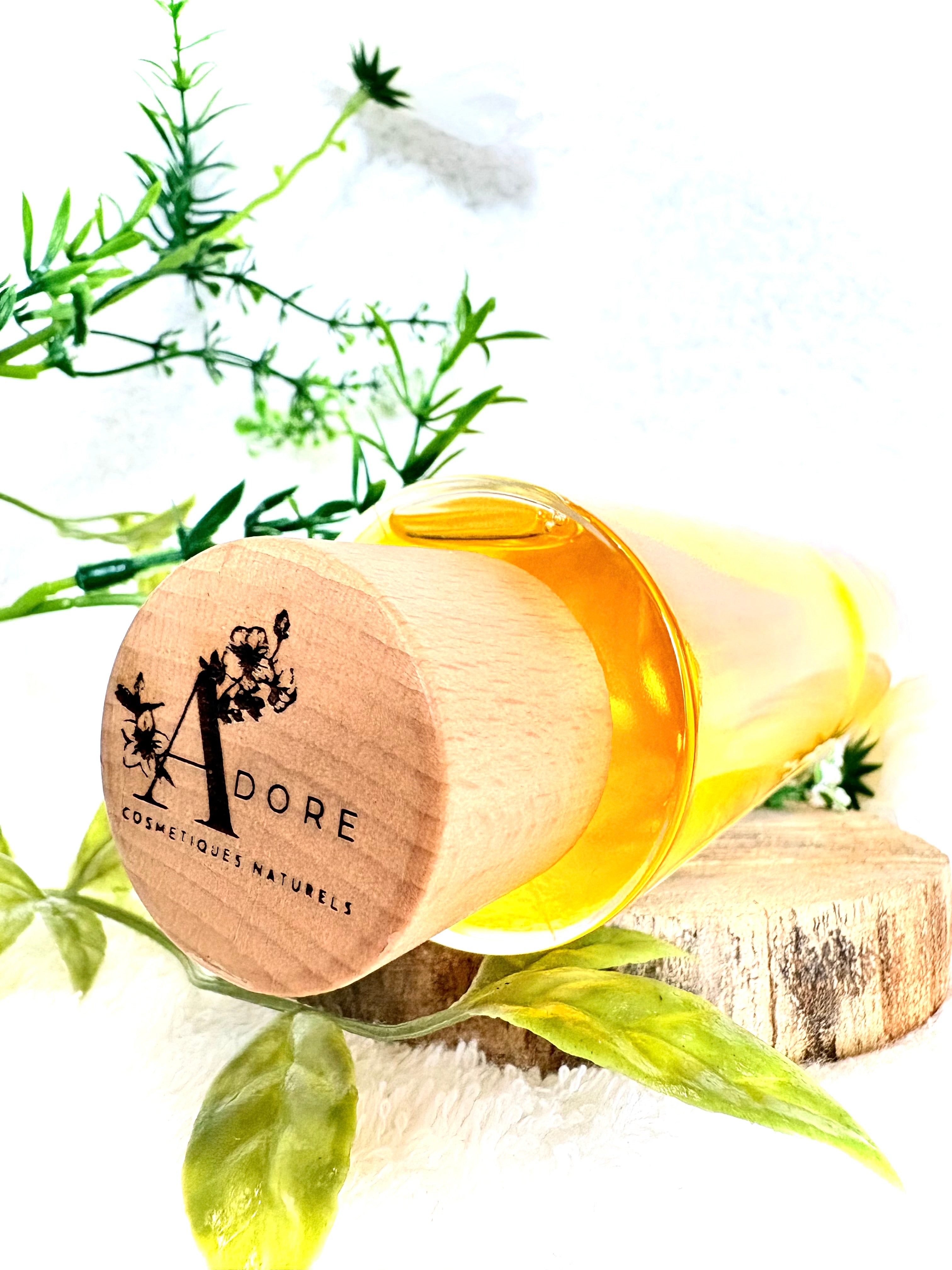 Huile Corps Sublimatrice 100% Naturel-Nourrit intensément & Anti-vergetures