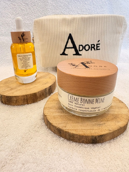 Rituel, peau éclatante, fraîche, lumineuse