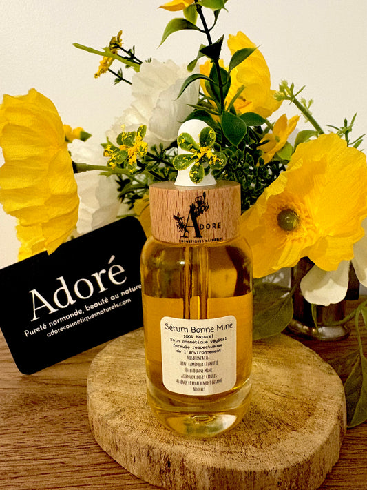 Sérum Bonne Mine 100% Naturel Vitalité & Éclat