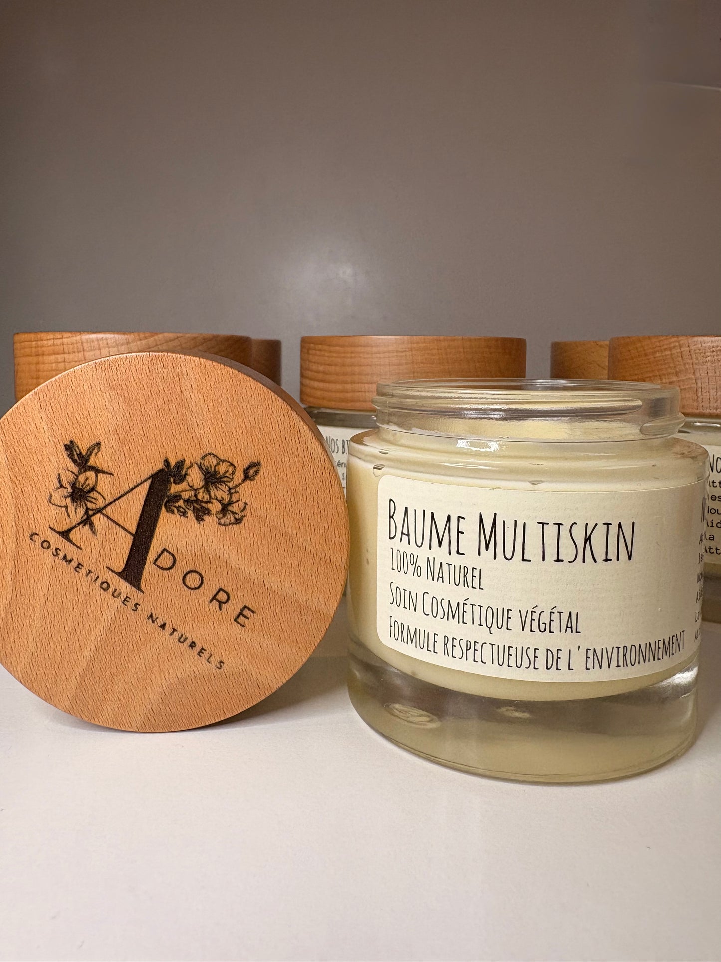 Baume MultiSkin 100% Naturel Soulage rougeurs, eczéma, acné & irritations – Pour toute la famille