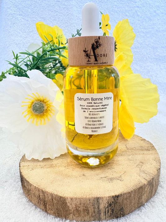 Sérum Bonne Mine 100% Naturel Vitalité & Éclat